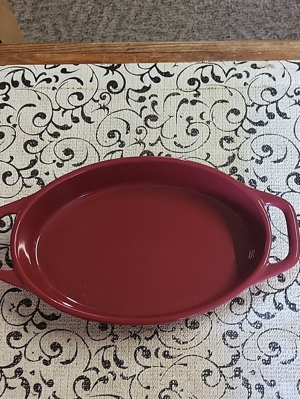 Bobby Flay Oval Stoneware Dish